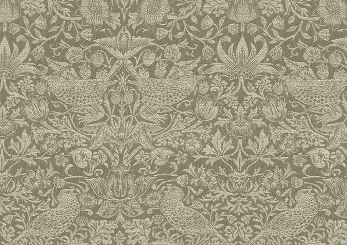 William Morris Strawberry Thief, Woven Sage - Made to Measure Curtains - Image 8